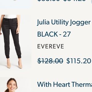 Evereve Julia Utility Jogger
